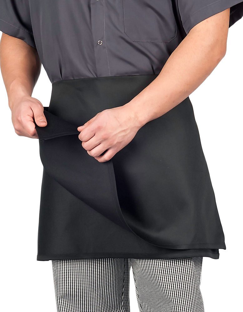 KNG Black 4 Way Waist Apron