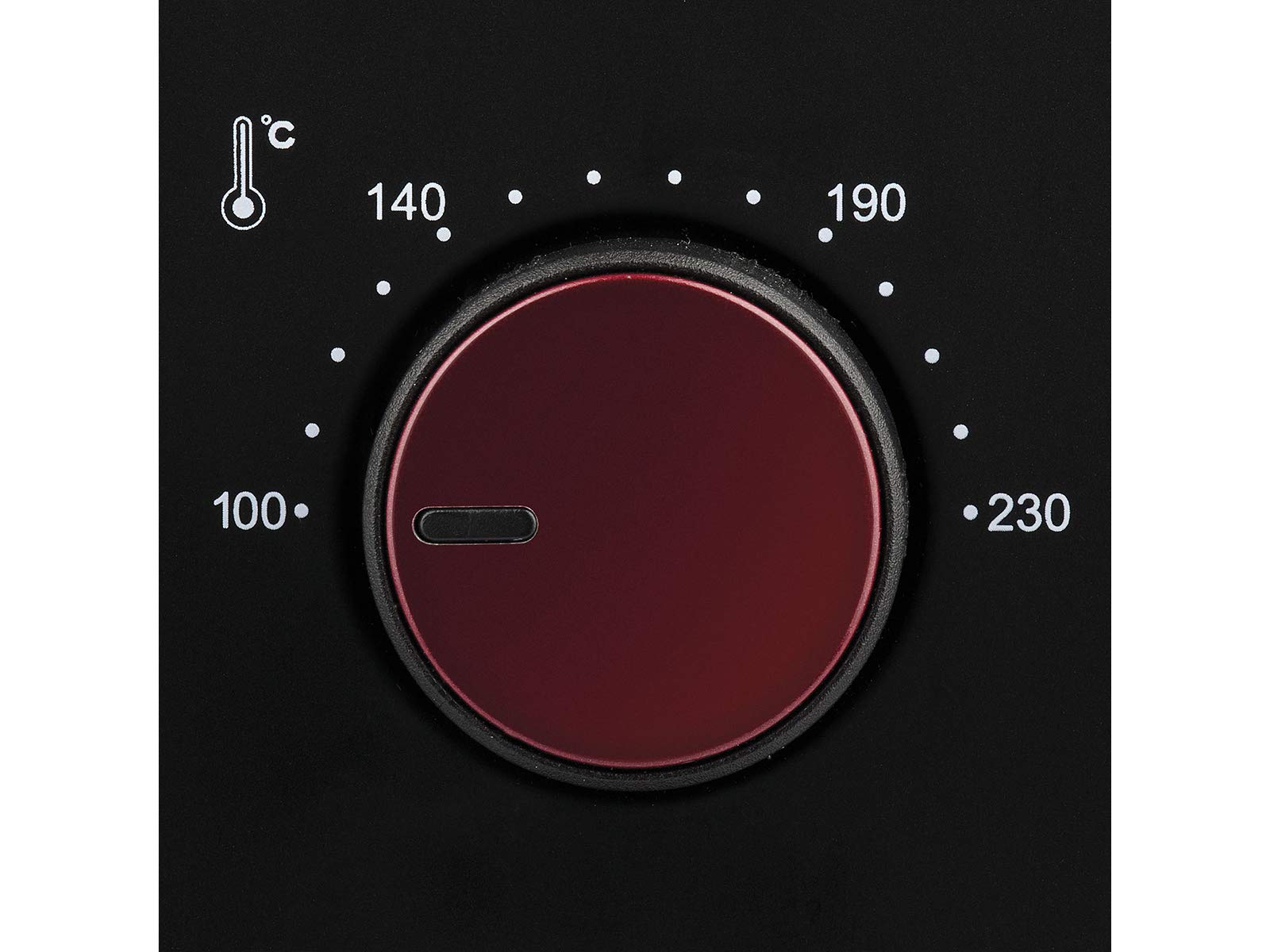 G3 Ferrari G10132 Il Moro 28 Plus Forno Elettrico Ventilato, 28L, 1600W, 6 modalità, Timer 60 min, 100-230°C, Interno antiaderente, Rosso/Nero