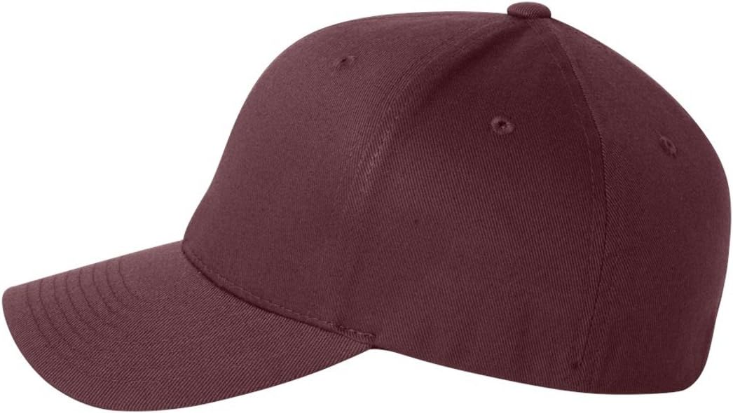 Flexfit Wooly Combed-Twill Cap - Maroon - L/XL