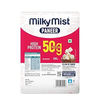 Milky Mist high Protein Paneer, 200 Gm - image, photos