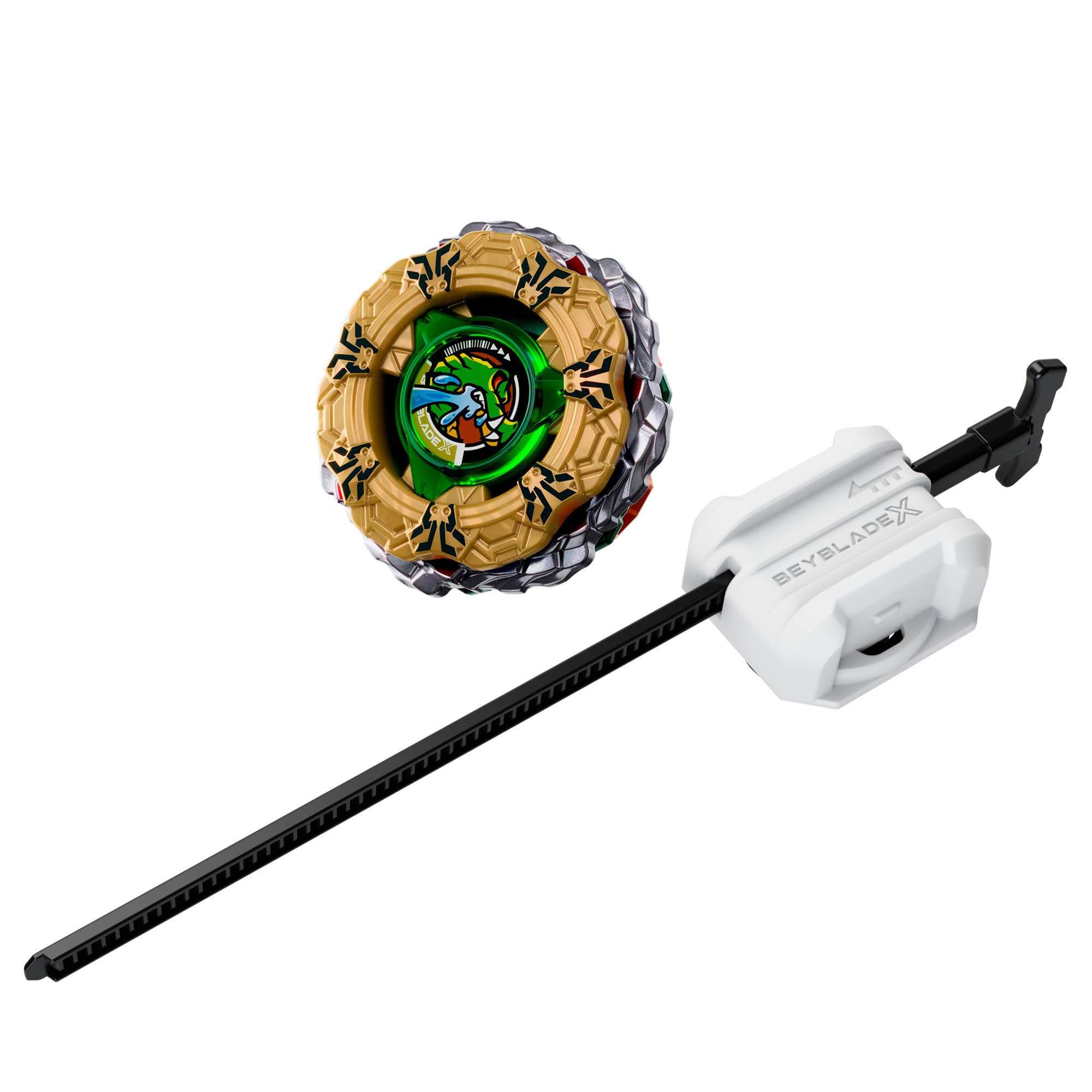 Beyblade X Tread Croc TQ 5-50GN CX Infinity Starter Pack Set, Takara Tomy Attack Type Top and Launcher, Battling Tops Game Toys, Ages 8+