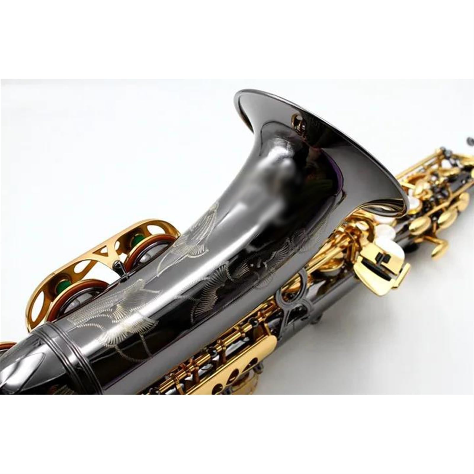 Saksofon Altowy Mosiądz Czarny Nikiel Złoto Eb Tune Sax Instrument Muzyczny Z Etui profesjonalny Saksofon