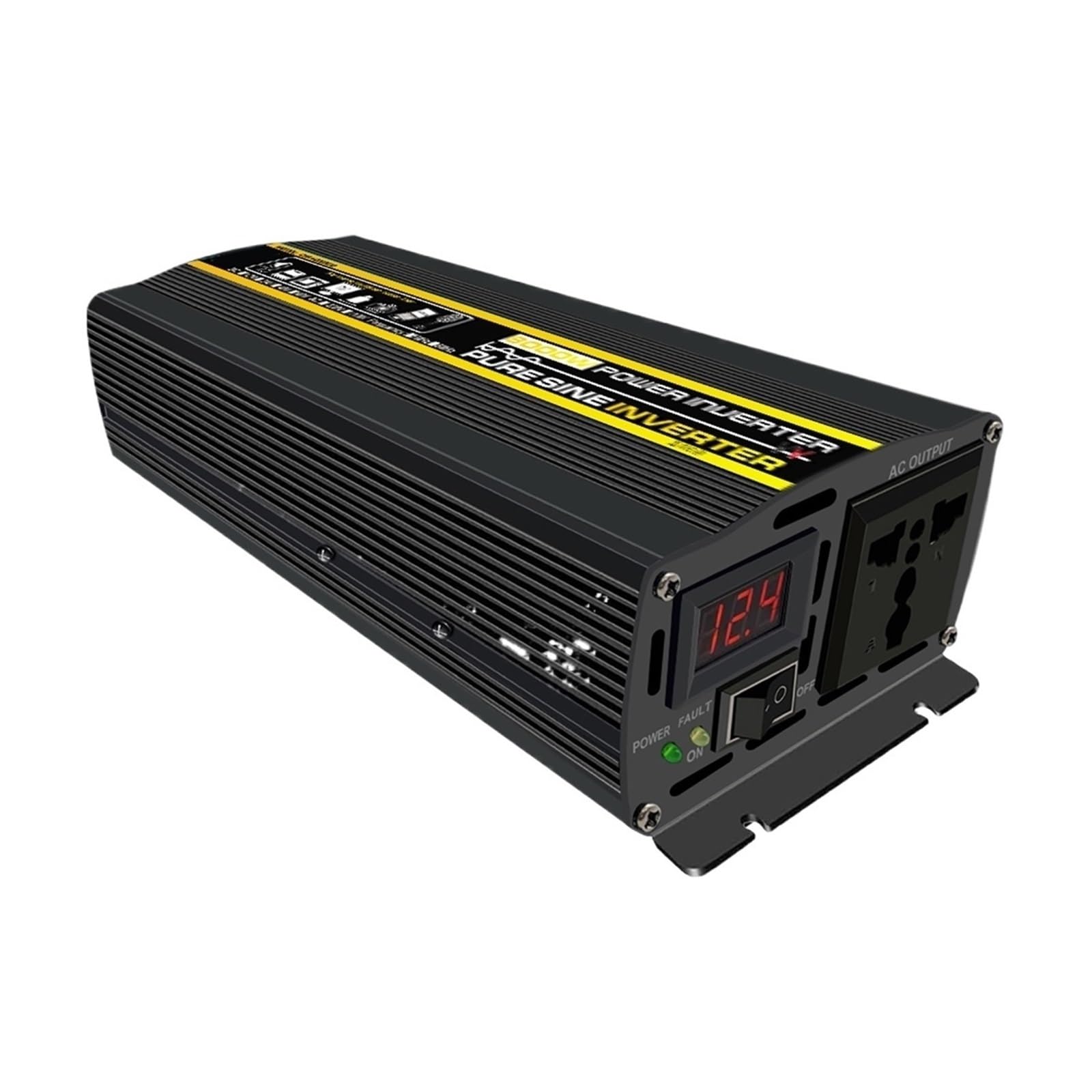 Falownik, 10000W Czysta Fala Sinusoidalna Samochodowy Inwerter Zasilania DC12V do AC Transformator Napięcia Samochodowego Domowego Konwertera Zasilania Off Grid