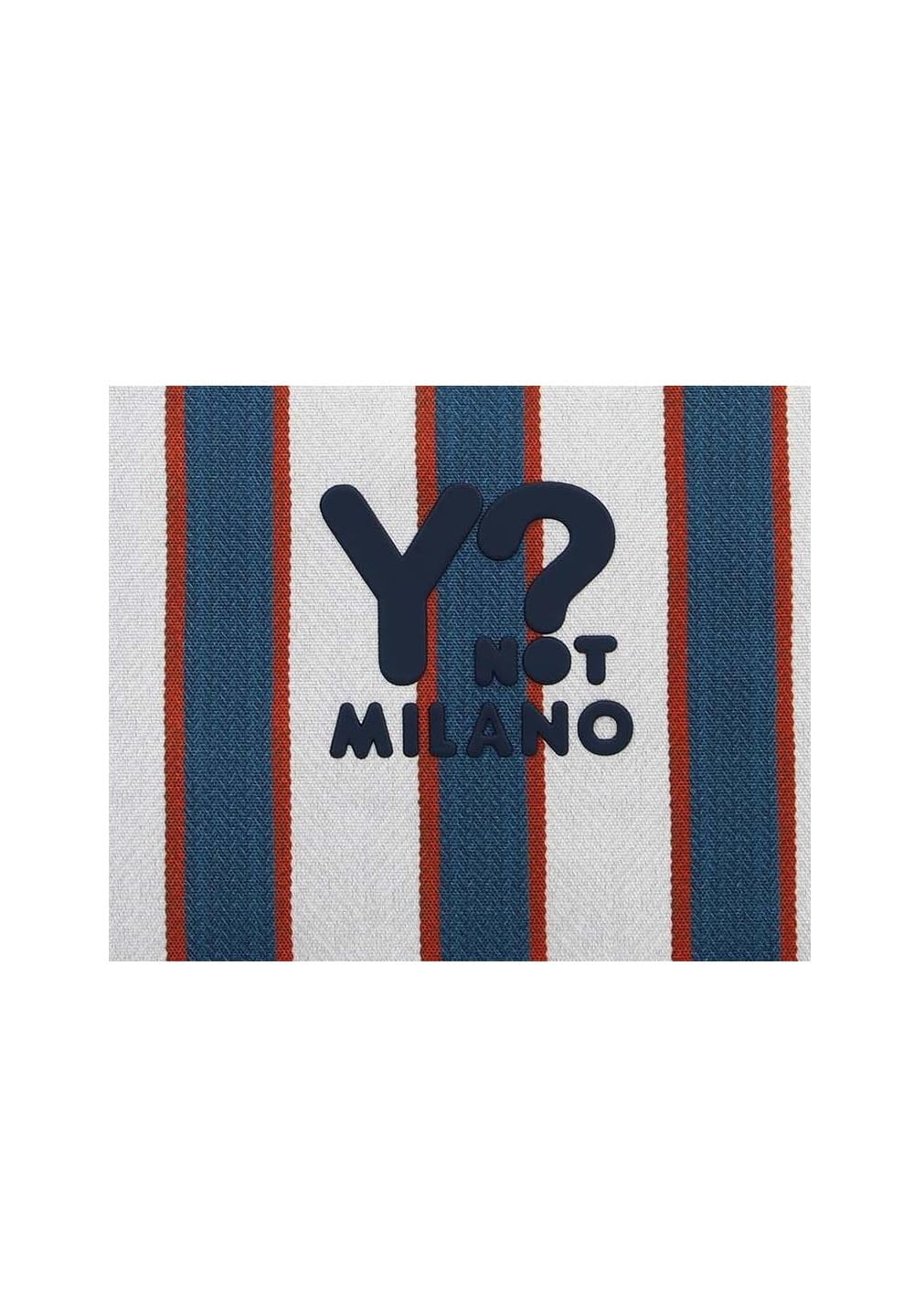 YNOT Borsa Mare Mistral MST002S6, Blu, 100% Nylon, 47x36x17 cm, Doppio Manico, Tracolla Amovibile