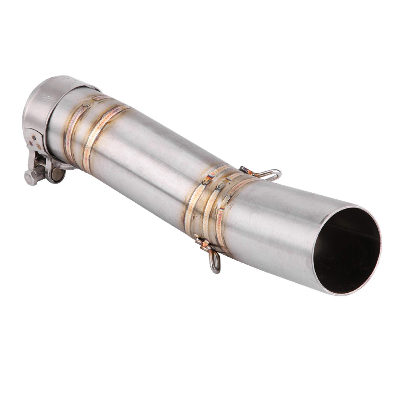 Tubo medio de escape de 51 mm Sistema de escape completo de la motocicleta Conexión de tubo medio de ventilación Conectar para GSX- R600/GSX-R750(K7)