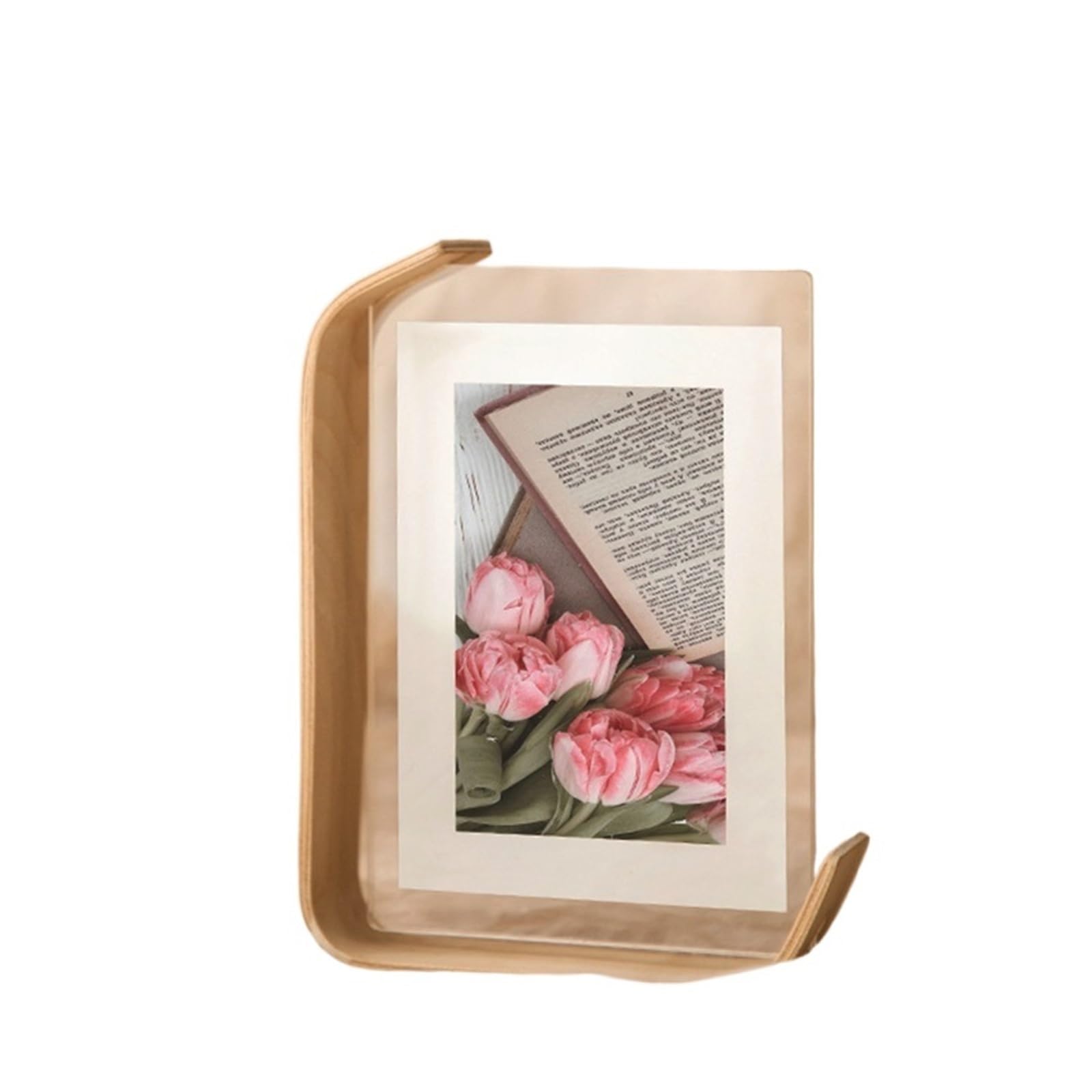 DAJGRHE Photo Frame Wooden Photo Frame Display DIY Frames For Wedding Party Picture Decor(Beech,10X15cm 6inch)