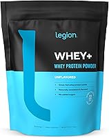 Vista 23 de LEGION Whey+ - Proteína aislada de suero de vacas alimentadas con pasto, sabor a chocolate, sin OMG, sin lactosa, sin azúcar, natural, 30 porciones