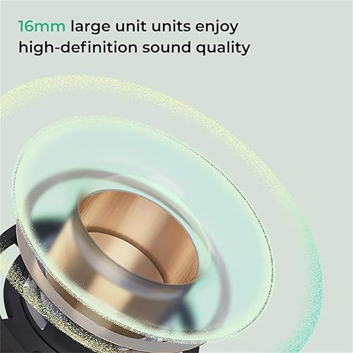 Miniatura 6 de EZGHAR Auriculares Bluetooth para colgar en la oreja, auriculares Bluetooth inalámbricos para colgar, auriculares no intrauditivos con micrófono,