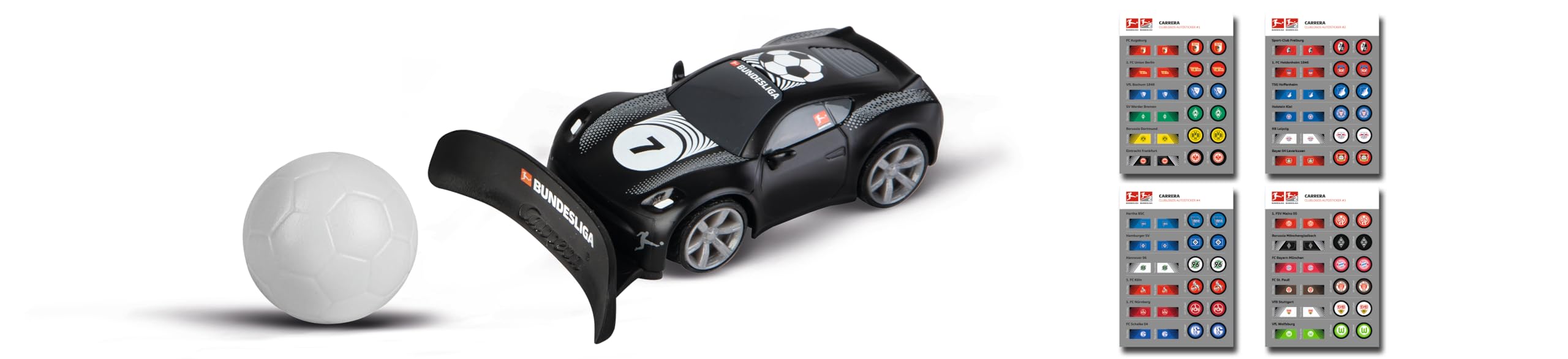 2,4GHz Mini RC grigio - Bundesliga