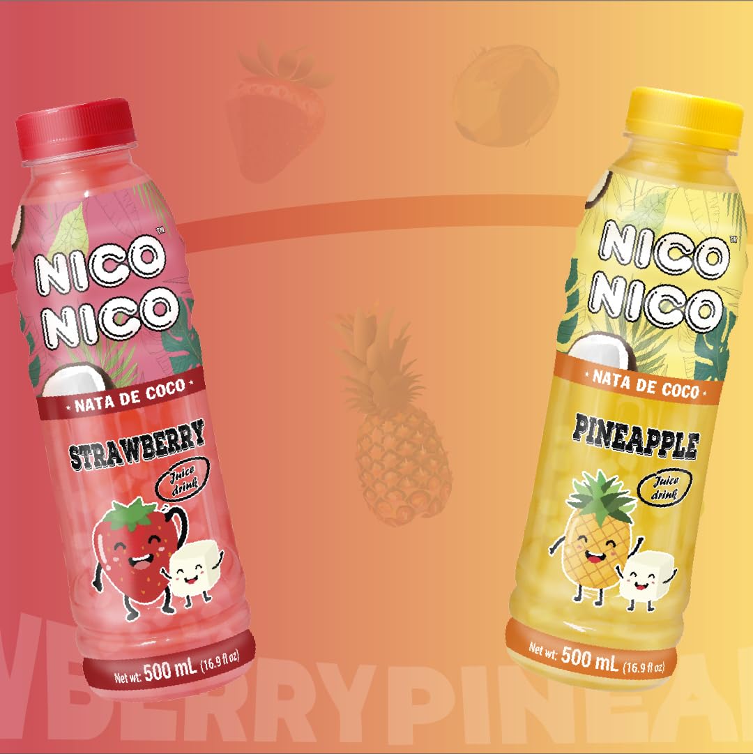 Amazon.com : NICONICO COCONUT GEL JUICE DRINK-VARIETY PACK [16.9
