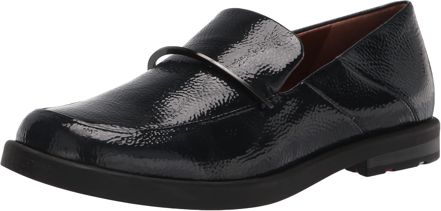 Franco Sarto Womens Boccabling Loafer Navy 6.5 M