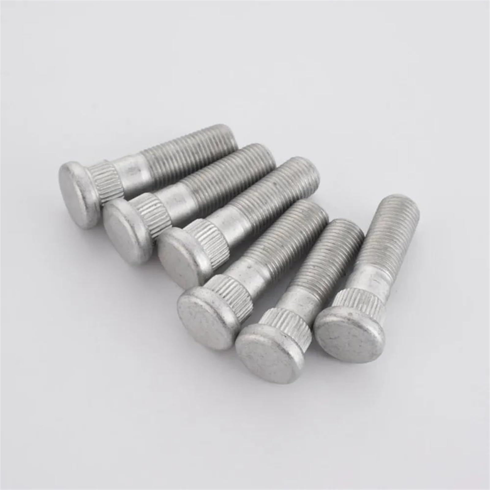 viti delle ruote 6509858AA Bulloni Capocorda Ruota 65 Mm M14x1,5 Bulloni Ruota Auto Lunghezza Filettatura Zigrinata Da 15,8 Mm Bullone Per Vite Pneumatico Per Mozzo Ruota Da 42 Mm (6 Pezzi)