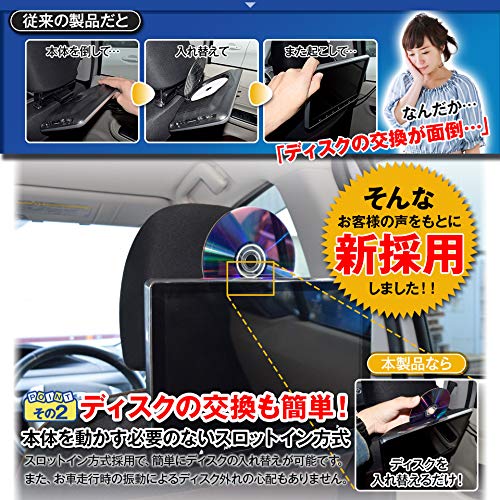 Amazon | MTK 11.6インチ DVDプレーヤー 内蔵ヘッドレストモニター