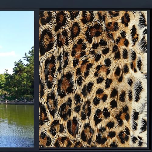 Vinilo Decorativo Estampado Leopardo Acuarela 15.7x23.6 pulg miniatura 6