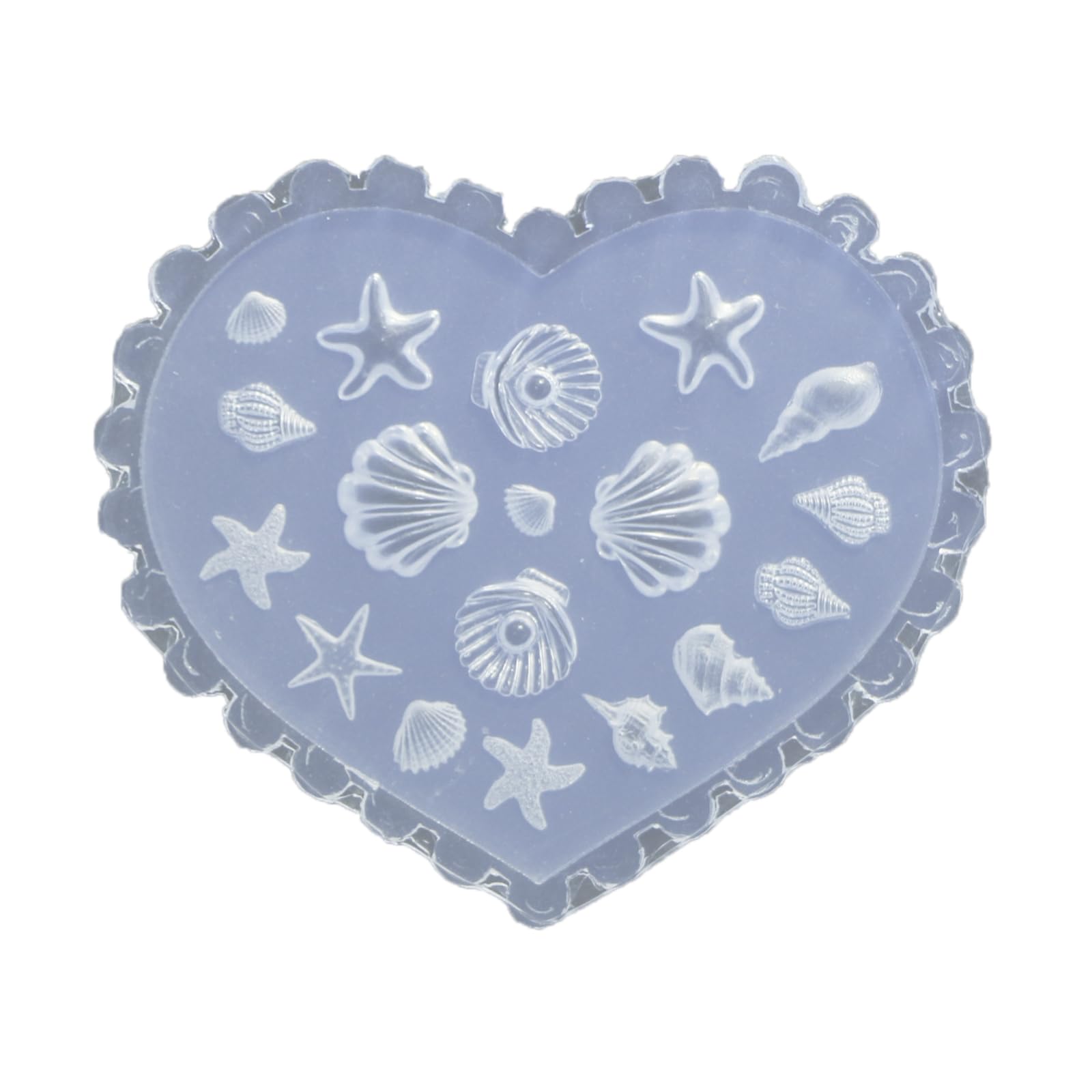 hokojix Flexible Silicone Nails Art Molds Unique Embossed Nails Accessories Molds Jewelry Supplies Practical Nails Embossing Too