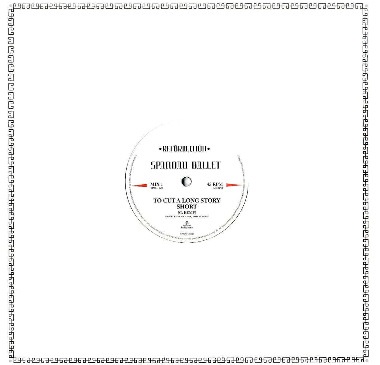 Spandau Ballet To Cut A Long Story Short 12"" Single Vinyl Record - NEW
