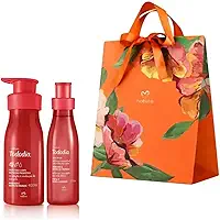 Kit Presente Tododia Natura Morango e Baunilha Dourada Sacola de Presente (2 Produtos)