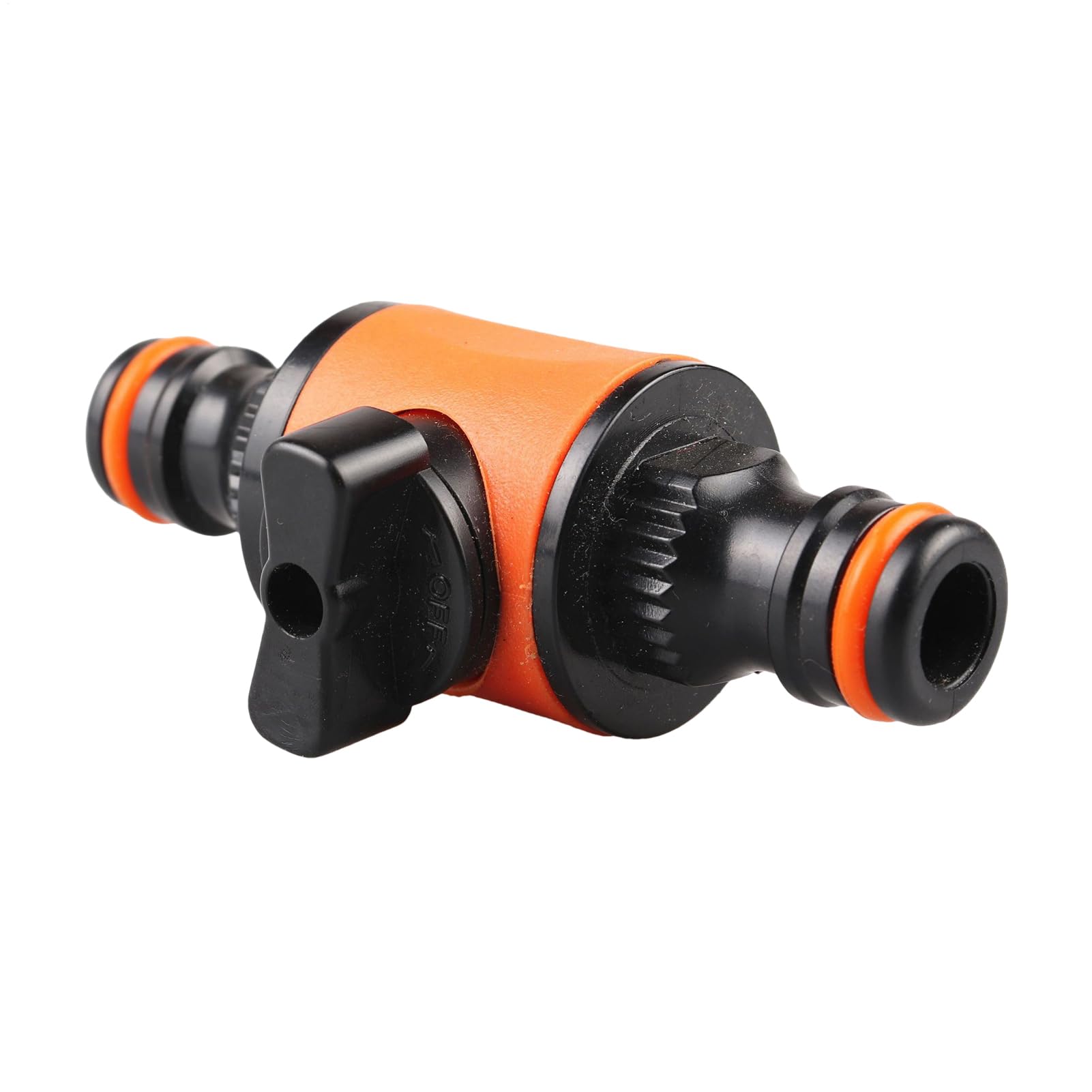 Garden Hose Shut Off Coupler, Quick Connect Coupler with Shut-Off Valve, Lawn Pipe Connector, Hosepipe to Hosepipe Connector, Double Male Pipe Connector, Hose Pipe Joiner Connector