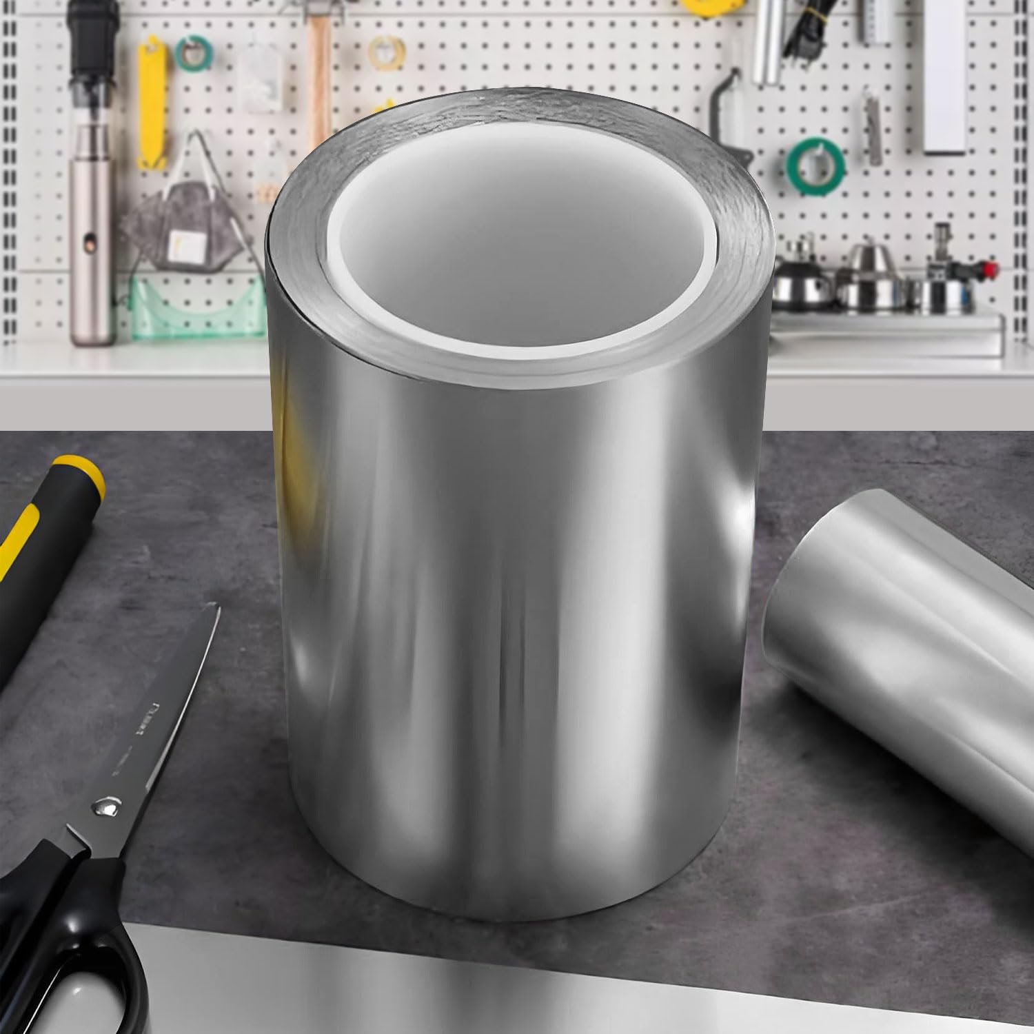 Therwen 20 Pcs 5 X 7 Inch Flashing Aluminum Sheet Roof Flashing Metal Roof For Shed Weatherproofing Areas Around Chimneys Or Skylights (Silver