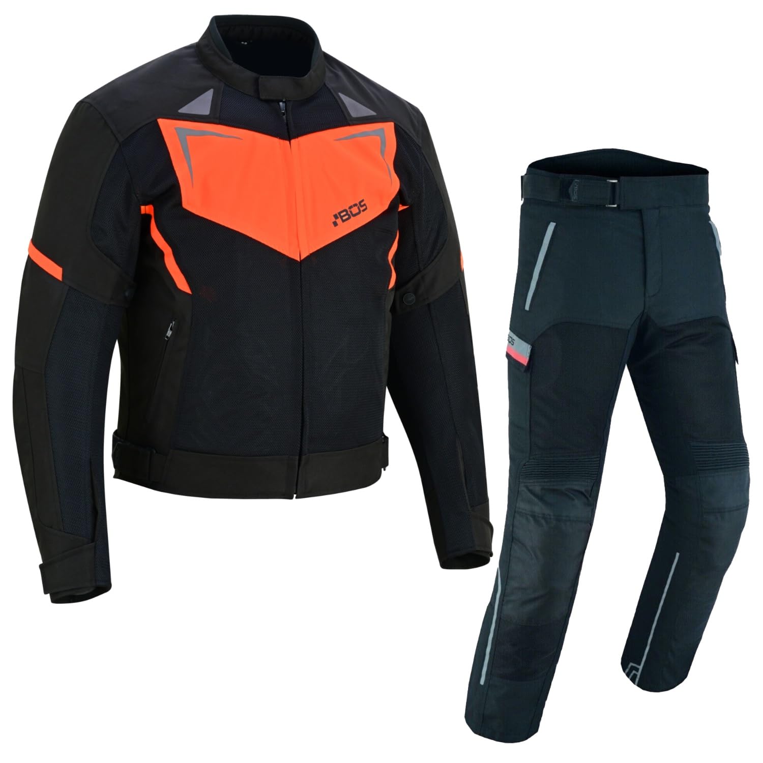 Motorradjacke und Hose für Herren – Sommer Textil Anzug Kombi,Sommer Motorrad Textil Kombi für Herren – Motorrad Jacke und Hose Set,Motorrad Jacke und Hose