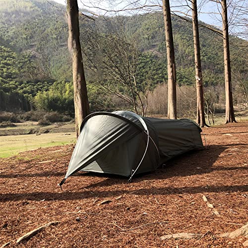 Carpa ultraligera para 1 persona resistente al agua miniatura 4