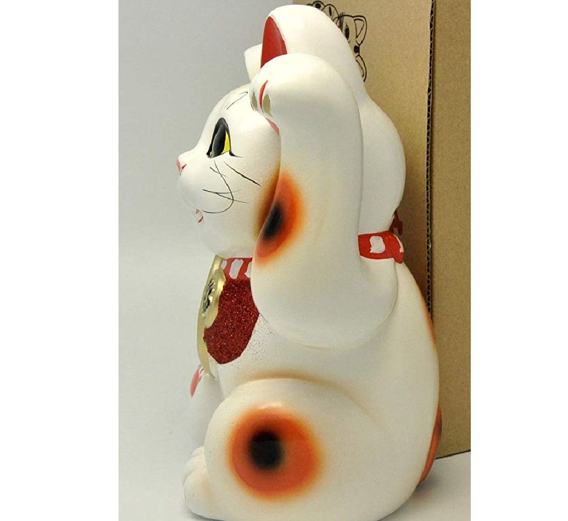 Amazon.co.jp: Tokoname Ware Maneki Neko Dancing Cat No. 7 [6651