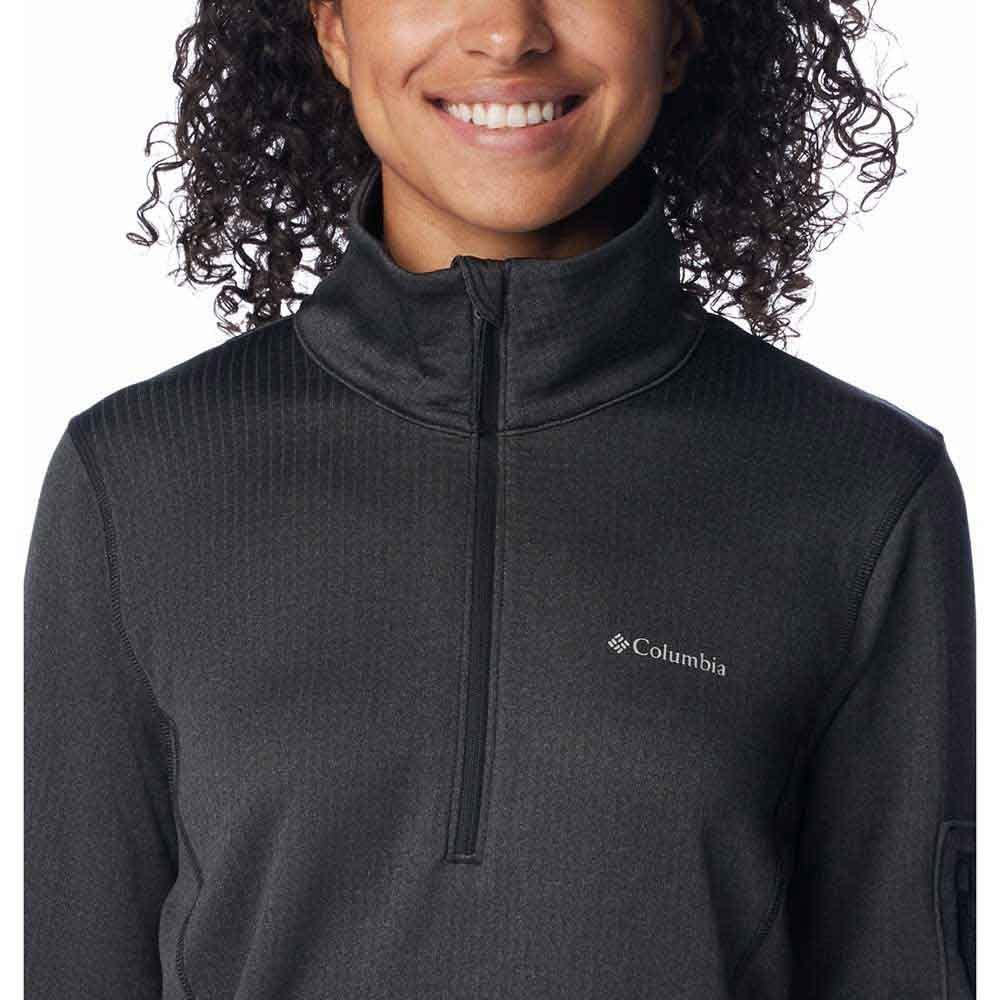 Columbia Park View Grid Fleece Veste polaire demi-zippée pour femmes