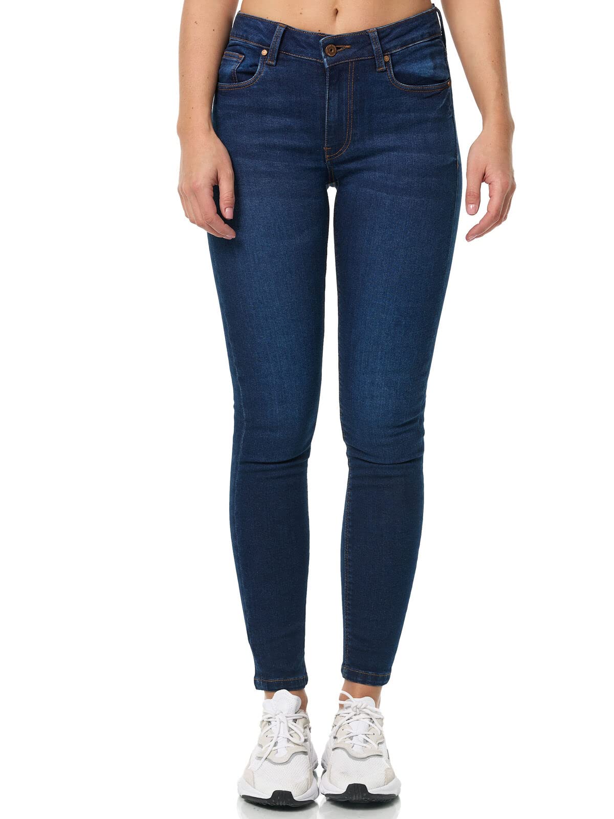 Tazzio Jeans Damen Skinny Fit Stretch Hose Denim Jeanshose Slim F114