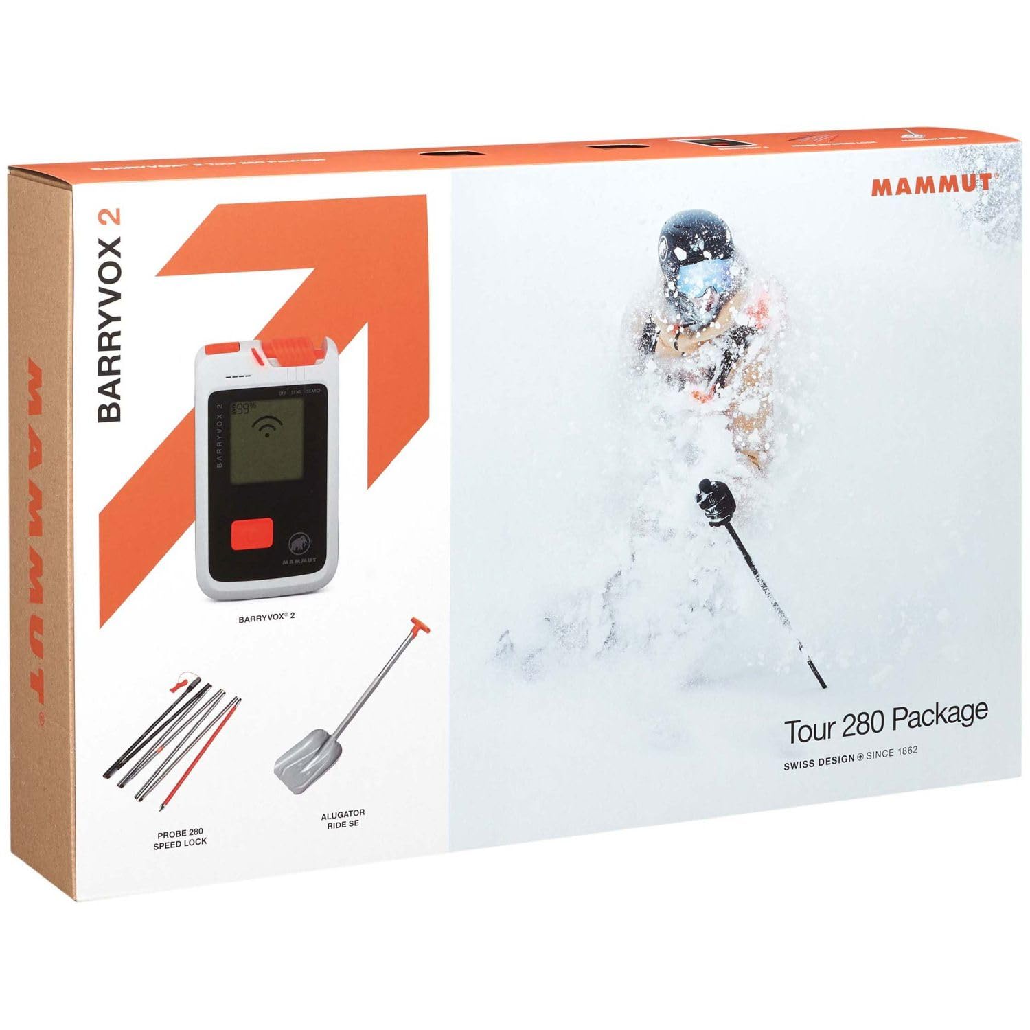 Amazon.com : Mammut Barryvox 2 Tour 280 Package, White, One Size