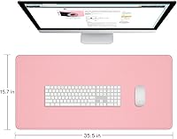 Vista 144 de Dapesuom Alfombrilla grande para mouse, alfombrilla de mouse para juegos extendida con bordes cosidos, alfombrillas de escritorio de tamaño completo