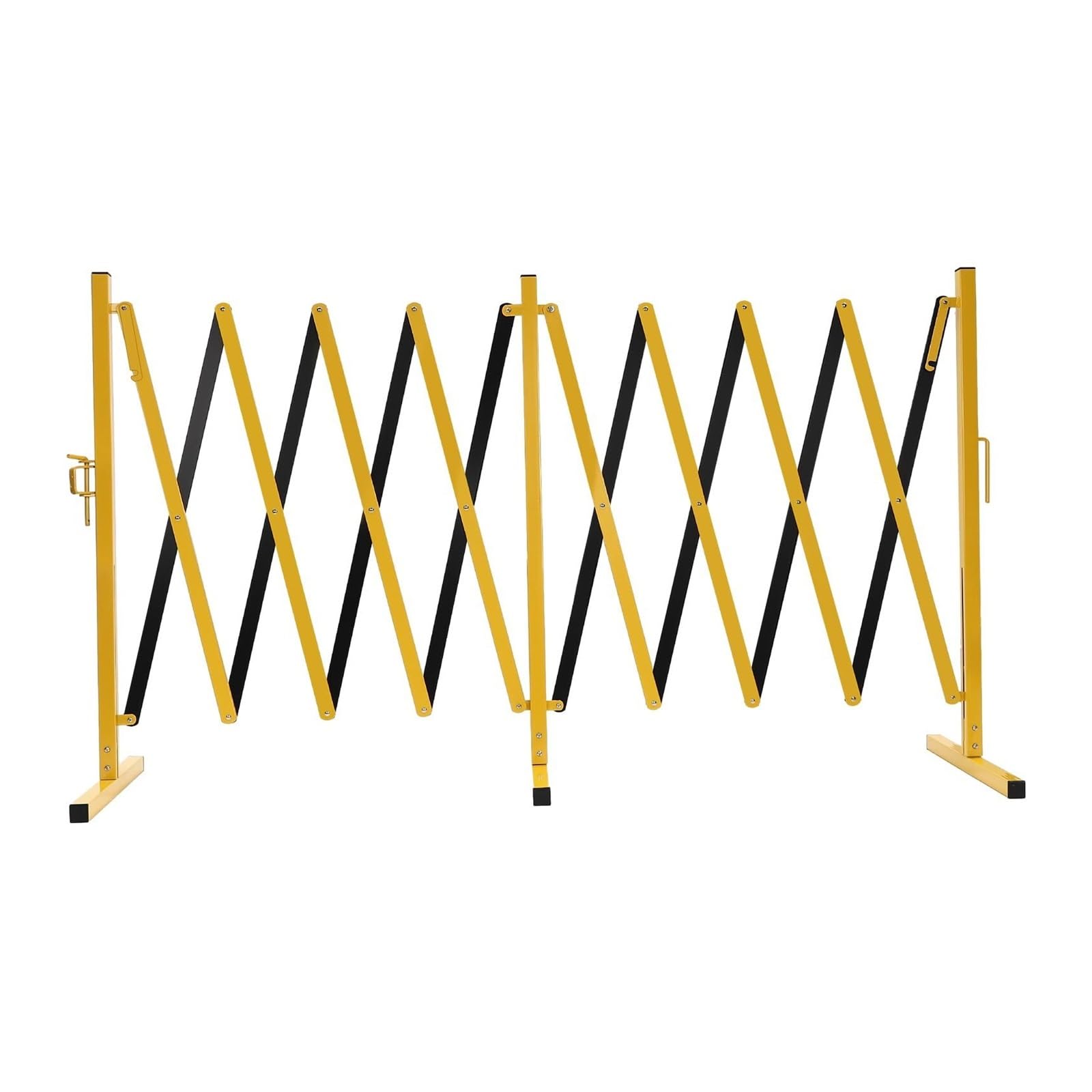 Metal Barricade Portable Safety Barrier Gate Industrial Expandable Barricade, for Construction Site Outdoor