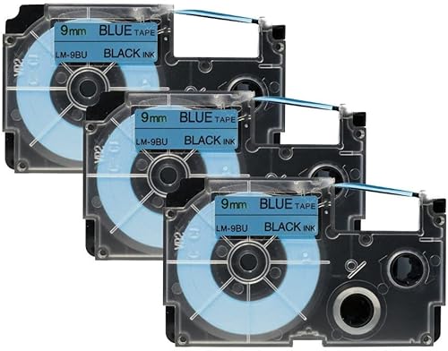 Miniatura 9 de LW cintas compatibles 38" Series label-it cintas, Negro y azul