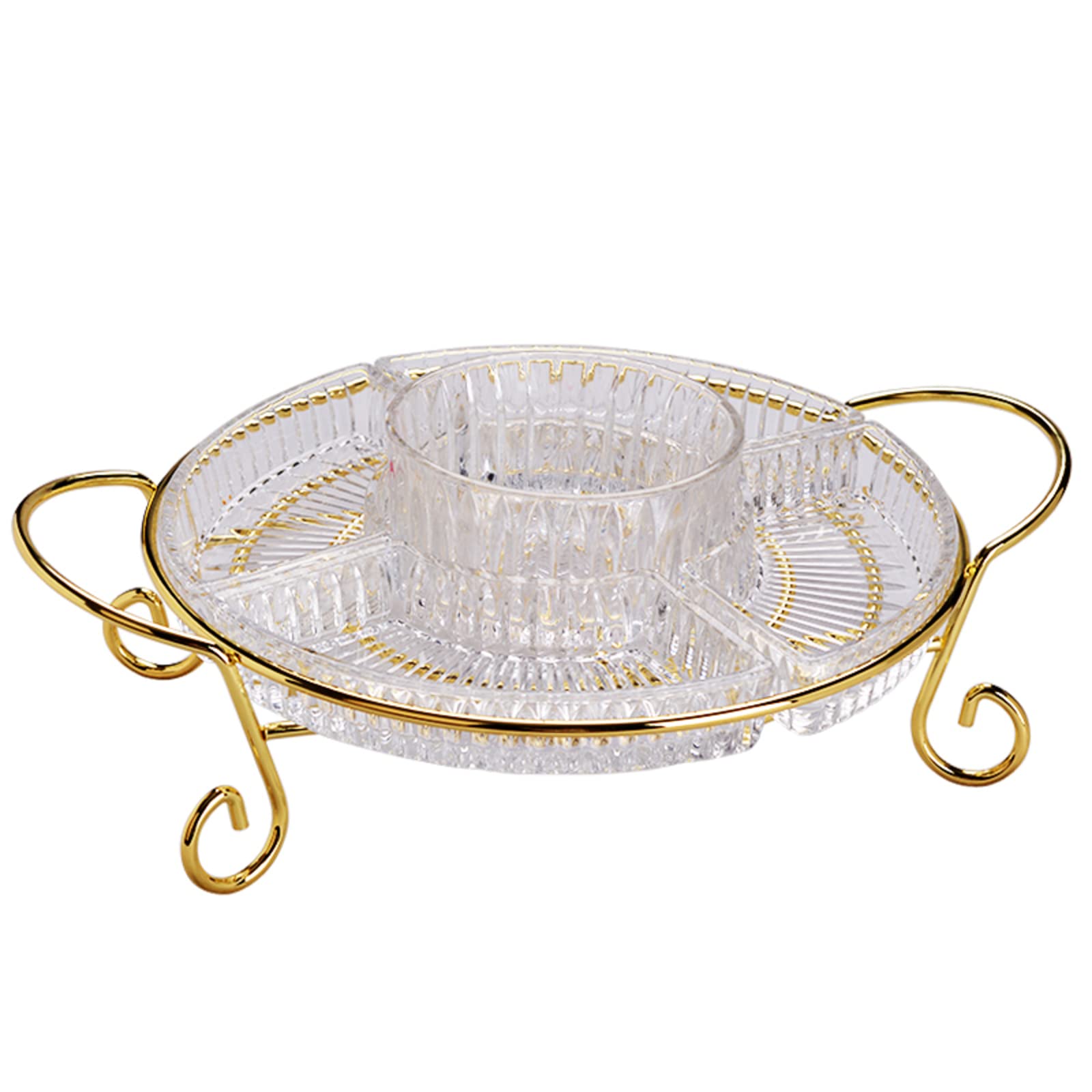 Luxurious Fruit Basket Sturdy Fruit Stores Decorative Fruit Basket Stand European Style Fruit Stores Crystal Glass Dish Fruit Vegetables Storage Basket Home Decoration for Fruit-A H41xw11cm