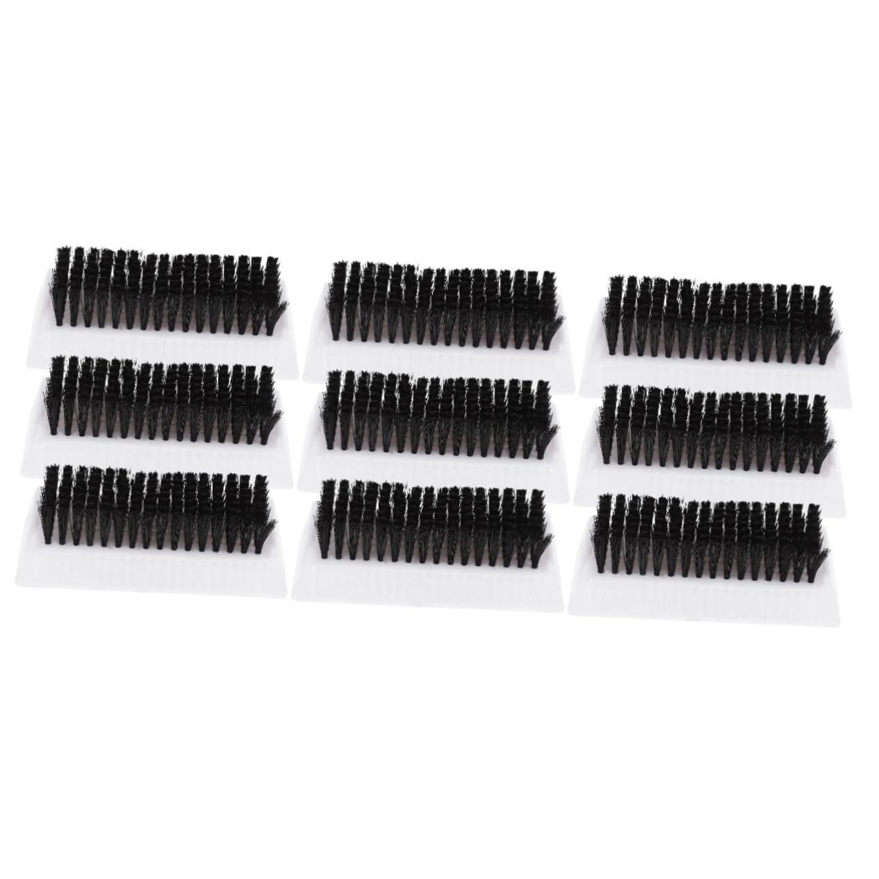 FRCOLOR 9pezzi Spazzole Per Unghie Antiscivolo Spazzolino Per Pulizia Unghie Materiale Resistente Facile Da Trasportare Per Casa Ufficio e Viaggi