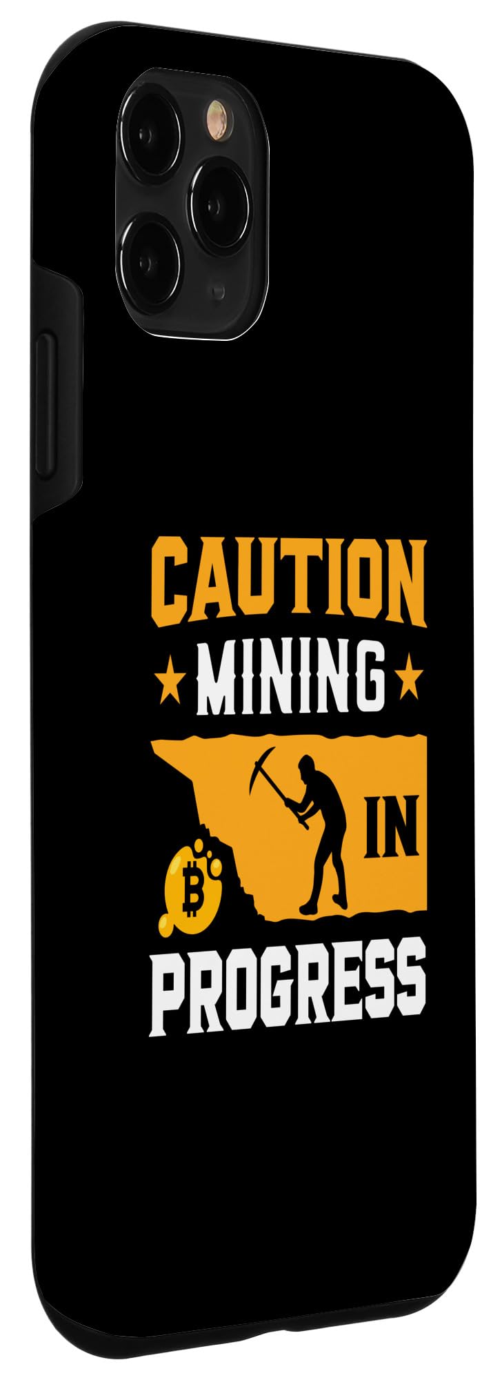 Amazon.com: iPhone 11 Pro Precaución minería en curso Bitcoin Case :  Celulares y Accesorios