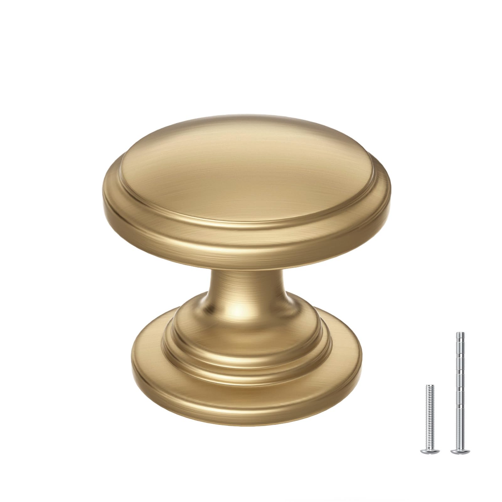 Champagne Bronze Cabinet Knobs - 10 Pack -1 Champagne Bronze Cabinet Knobs - 10 Pack -1