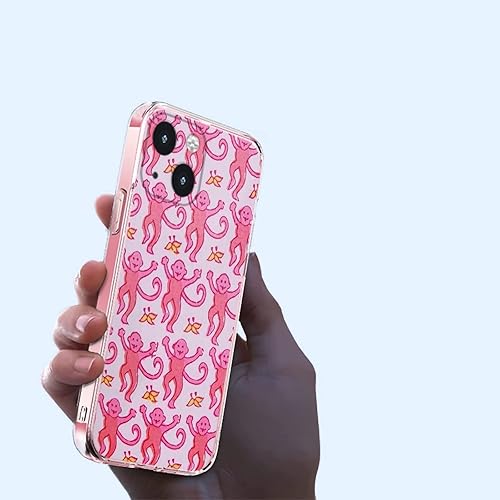 Miniatura 5 de Funda para teléfono compatible con iPhone Xs Max Pink Pure Clear Phone Funda impermeable accesorios de conejo con dije de rodillo