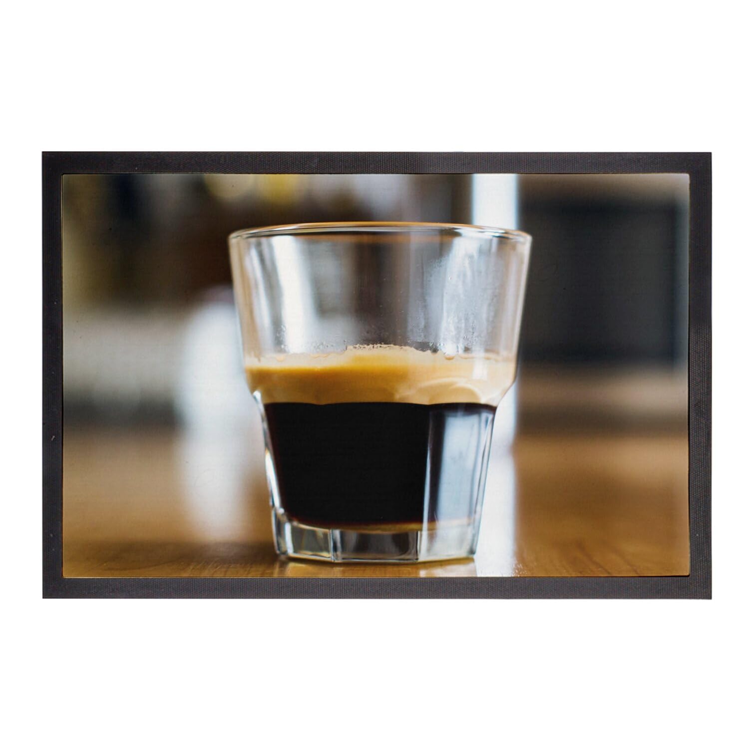 Paillasson tasse de café espresso pour créer une ambiance de bistrot dans votre cuisine