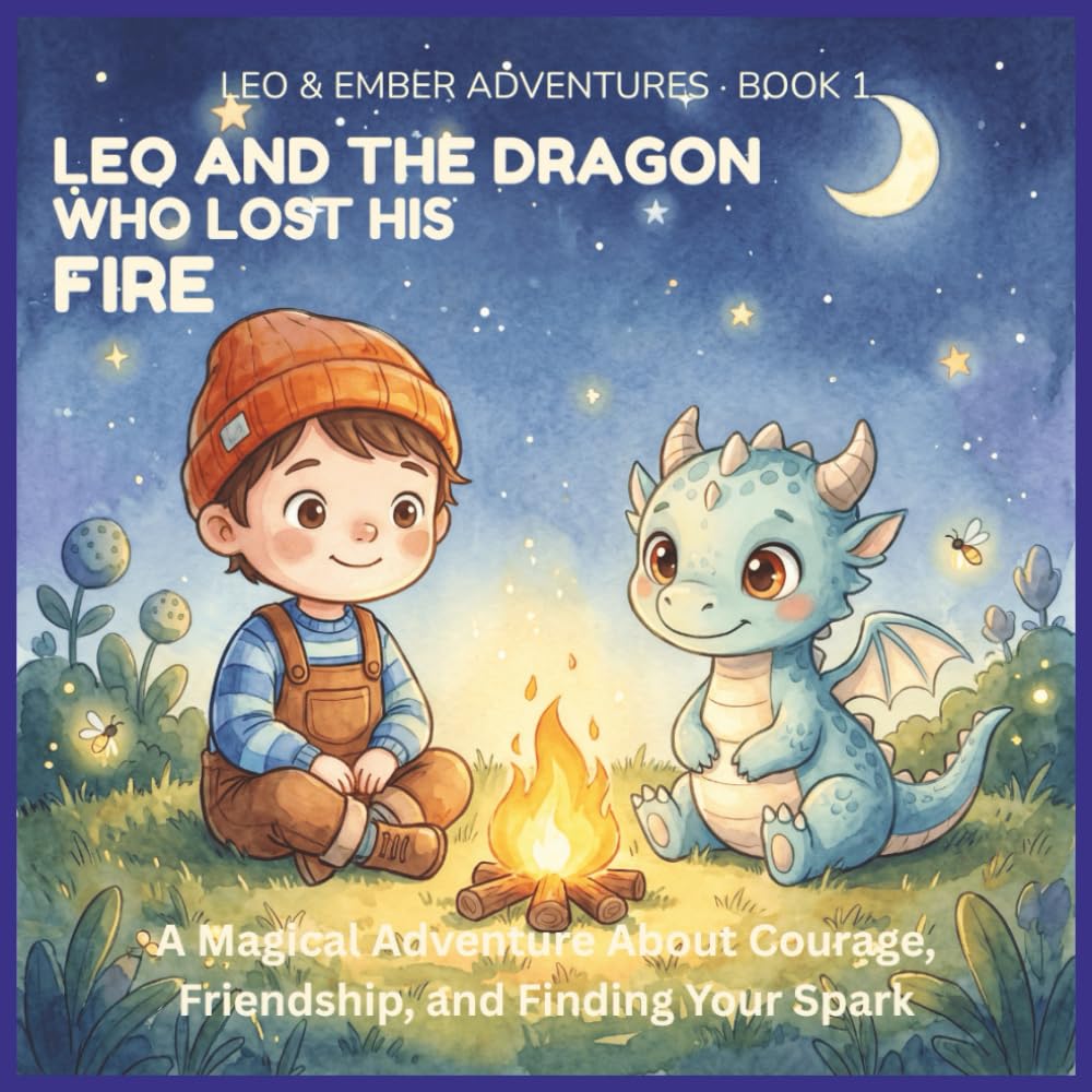 LEO AND THE DRAGON WHO LOST HIS FIRE: A Magical Adventure About Courage, Friendship, and Finding Your Spark: 1 (LEO & EMBER ADVENTURES)