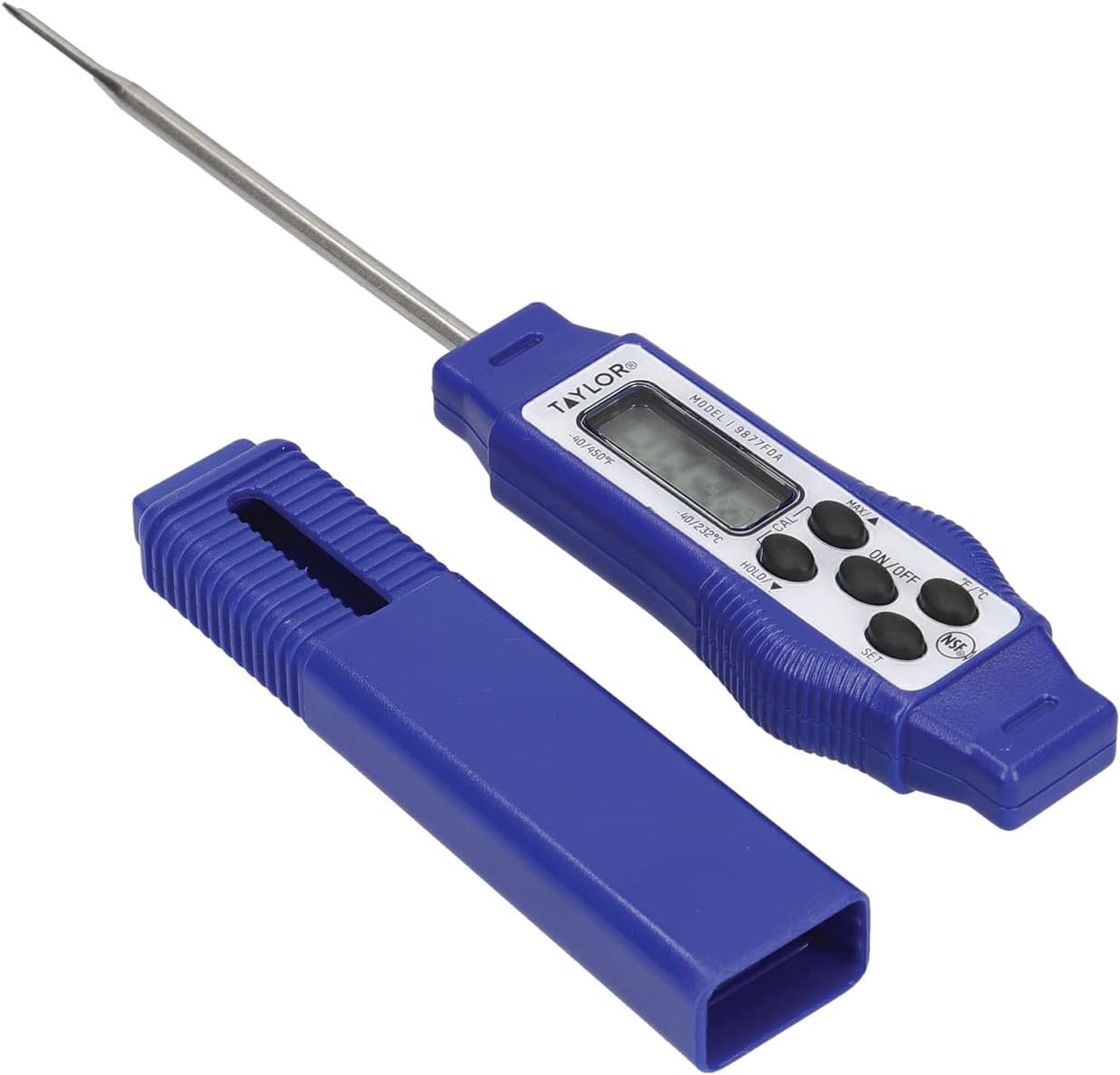 Compact Waterproof Instant Read Digital Thermometer, Blister Packed