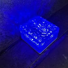 Solar Outdoor Ice Cube Lights for Garden Decoration, Solar Landscape Lights for Tabletop Garden, Patio, Patio Path Decoration 1 Pcs