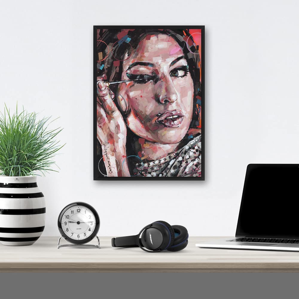 Jazz and Soul 02 Poster musicale 29,7 x 42 cm (A3) - incorniciato e firmato