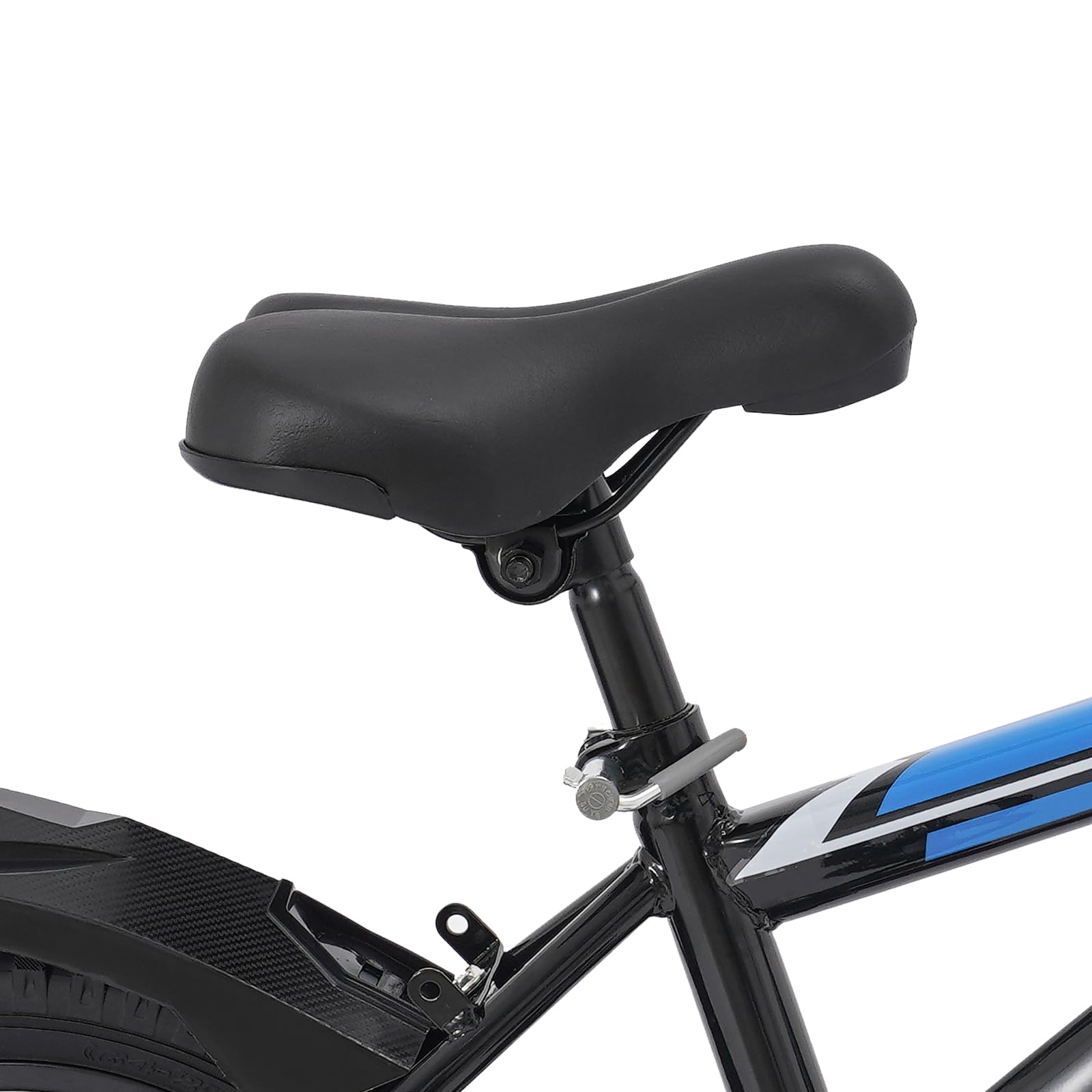 Bicicletta per bambini da 14 pollici, per ragazzi e ragazze dai 3 ai 7 anni, bicicletta con ruote di supporto e bottiglia d'acqua, regolabile in altezza, doppio sistema di frenatura in acciaio al