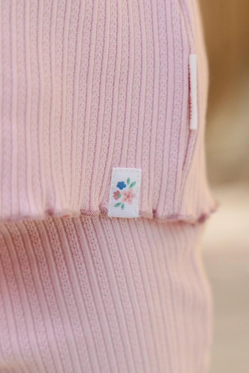 Little Dutch Baby Tank Top - für Mädchen - mit Rüschen - Fairy Garden - Fairy Pink - rosa (Gr. 80)