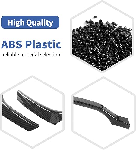 Miniatura 10 de RT-TCZ Para F150 Panel de instrumentos Panel de instrumentos cubierta de ajuste rojo para Ford F150 2015-2020 Accesorios interiores rojos 3 unids