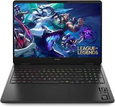 HP OMEN Gaming Laptop 16-ap0300na Ryzen 9 8940HX 24GB DDR5 1TB SSD NVIDIA RTX 5060 16" WUXGA 144Hz IPS Display Windows 11 Home Wi-Fi 6E USB-C HDMI Backlit Keyboard Laptop - CA1F2EA#ABU