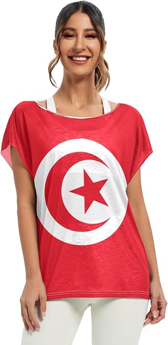 Womens Crew Neck T Shirt Top Summer Loose Beach Coverup S