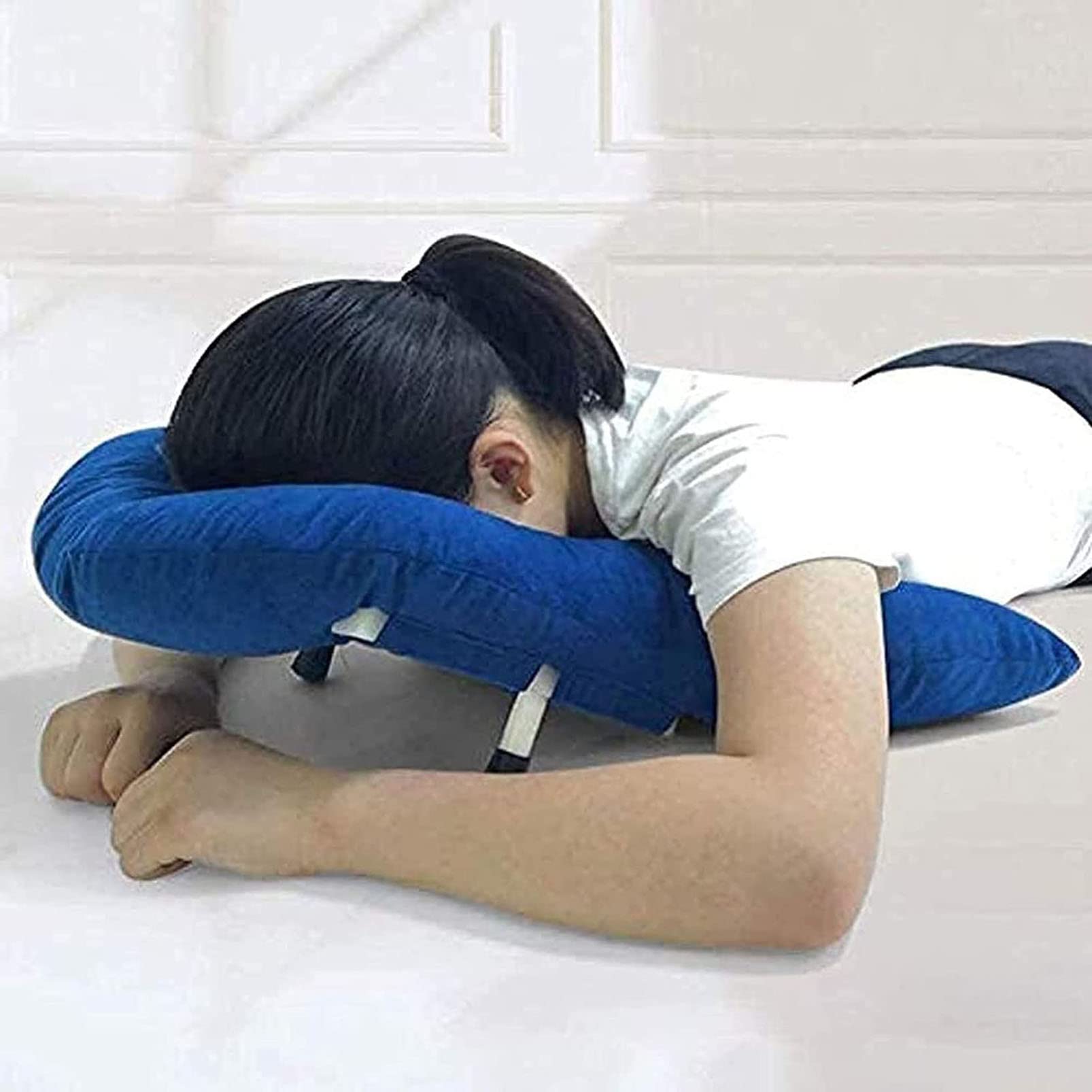 Face Down Pillow Adjustable, Face Down Pillow After Eye Surgery, Reti Lying Pillow, Portable Shoulder Support Pillow, Suitable for Ophthalmic Surgery Recovery Equipment