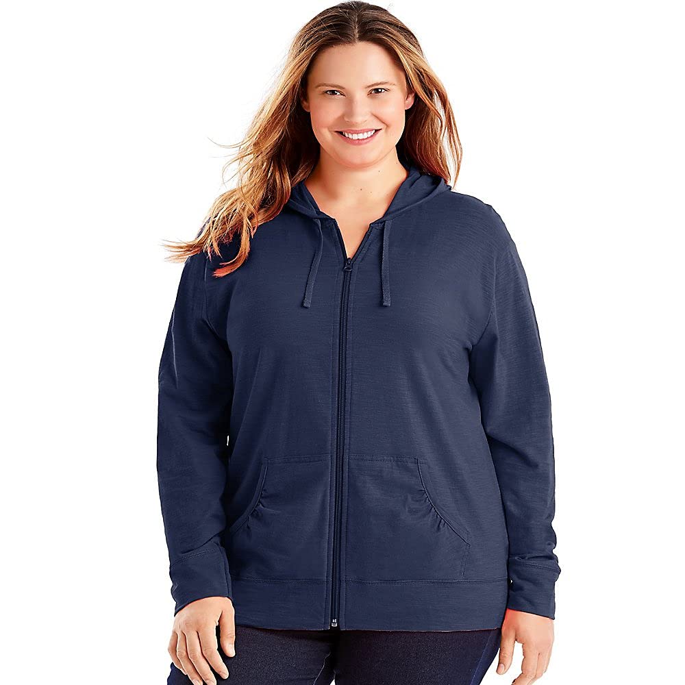 Just My Size Women Lightweight Slub Jersey