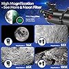 MEEZAA Telescope, 150EQ Newtonian Reflector Telescope for Adults Astronomy Beginners, Professional Astronomical Telescopes with Equatorial Mount, Phone Adapter, Tripod, Moon Filter and Large Carry Bag